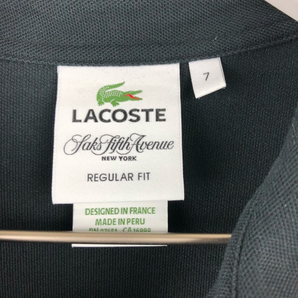 Lacoste Black Saks 5th Ave New York - Picture 5 of 5